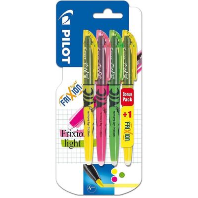 Pilot, Marqueur, FriXion Light + Light gratuit (4x) Pilot, Marqueur, FriXion Light + Light gratuit (4x)