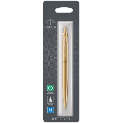 Parker Stylo, Stylo à bille Jotter XL Monochr. Prem. Glbgld bl. M (1x) Parker Stylo, Stylo à bille Jotter XL Monochr. Prem. Glbgld bl. M (1x)