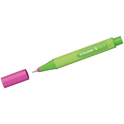 Schneider, Stylo, Fineliner Link-It - Rose (10x) Schneider, Stylo, Fineliner Link-It - Rose (10x)