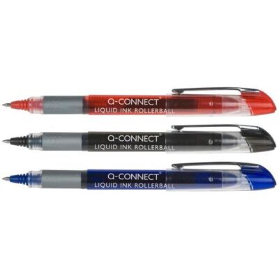 Q-Connect, Stylo, Stylo à bille 0,5 mm (ligne), bleu Q-Connect, Stylo, Stylo à bille 0,5 mm (ligne), bleu