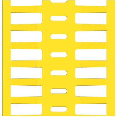 Brady, Rouleau d’étiquettes, BPTRDS-16x4,4-7696-YL, Durasleeve(R) Supports pour marqueurs de fils, supports en PVC, jaune (16 mm) Brady, Rouleau d’étiquettes, BPTRDS-16x4,4-7696-YL, Durasleeve(R) Supports pour marqueurs de fils, supports en PVC, jaune (16 mm)