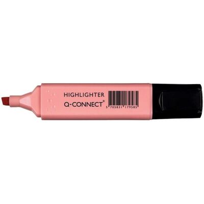 Q-Connect, Marqueur, Surligneur rose pastel (1x) Q-Connect, Marqueur, Surligneur rose pastel (1x)