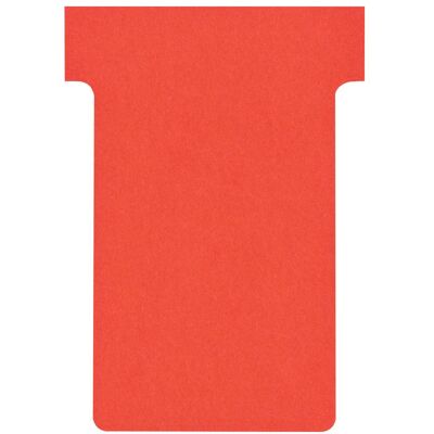Nobo, Présentation : accessoires, Cartes en T, tailles 2, rouges Nobo, Présentation : accessoires, Cartes en T, tailles 2, rouges