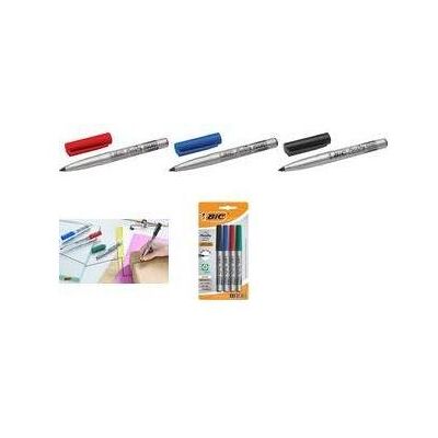 Bic, Marqueur, Marqueur permanent Marking POCKET ECOlutions, blister de 4 Pointe ogive, encre à séchage rapide sur (4x) Bic, Marqueur, Marqueur permanent Marking POCKET ECOlutions, blister de 4 Pointe ogive, encre à séchage rapide sur (4x)