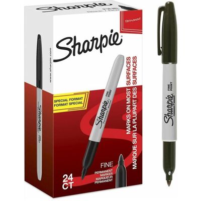 Sharpie, Marqueur, Marqueurs permanents (24x) Sharpie, Marqueur, Marqueurs permanents (24x)