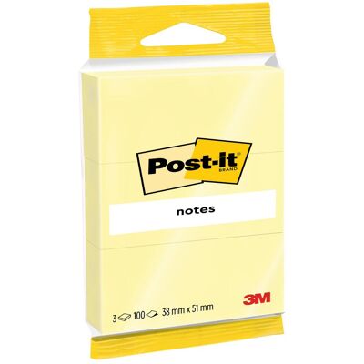 Post-it, Notes adhésives, Notes 6810GB 51 x 38 mm (51 x 38 mm) Post-it, Notes adhésives, Notes 6810GB 51 x 38 mm (51 x 38 mm)