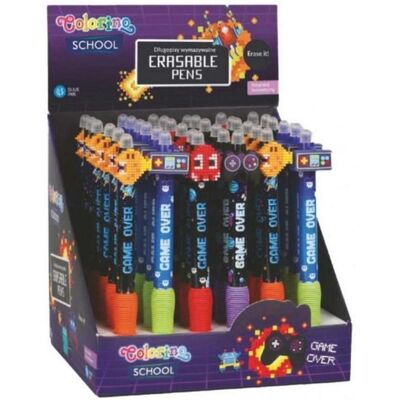 Magni, Stylo, CoolPack radierbarer Gelschreiber Game 0,5mm blau grip 4fach sortiert (1x) Magni, Stylo, CoolPack radierbarer Gelschreiber Game 0,5mm blau grip 4fach sortiert (1x)