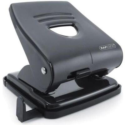 Rapesco Perforatrice, Perforateur 827, capacité : 30 feuilles, noir Rapesco Perforatrice, Perforateur 827, capacité : 30 feuilles, noir