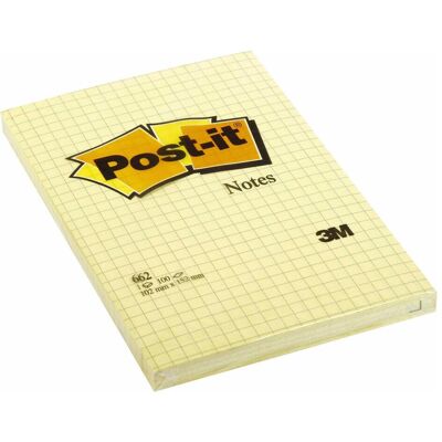 Post-it, Notes adhésives, Notes de détention (152 x 102 mm) Post-it, Notes adhésives, Notes de détention (152 x 102 mm)
