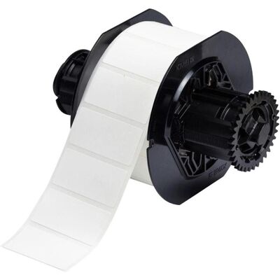 Brady, Rouleau d’étiquettes, B33-137-499, Tissu nylon, blanc, mat, 50.80 x 25.40 mm, permanent (1100 E.) (55.88 mm) Brady, Rouleau d’étiquettes, B33-137-499, Tissu nylon, blanc, mat, 50.80 x 25.40 mm, permanent (1100 E.) (55.88 mm)