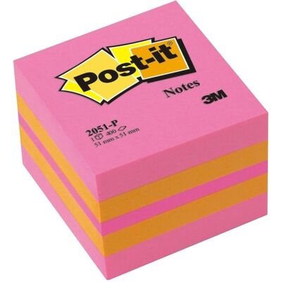 Post-it, Notes adhésives, Mini Würfel (51 x 51 mm) Post-it, Notes adhésives, Mini Würfel (51 x 51 mm)