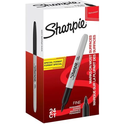 Sharpie, Marqueur, Marqueurs permanents (24x) Sharpie, Marqueur, Marqueurs permanents (24x)