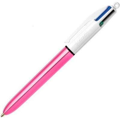 Bic, Stylo, Stylo Shine Argent Blanc Rose (12 pièces) (12x) Bic, Stylo, Stylo Shine Argent Blanc Rose (12 pièces) (12x)
