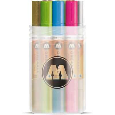 Molotow, Marqueur, Marqueurs permanents One4All Acrylic Twin Basic-Set 2 1,5 et 4mm VE=12 pièces Boîte de crayons (12x) Molotow, Marqueur, Marqueurs permanents One4All Acrylic Twin Basic-Set 2 1,5 et 4mm VE=12 pièces Boîte de crayons (12x)