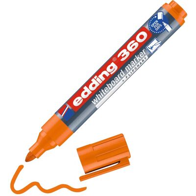 Edding, Marqueur, Marqueur pour tableau blanc 1,5-3mm orange (1x) Edding, Marqueur, Marqueur pour tableau blanc 1,5-3mm orange (1x)
