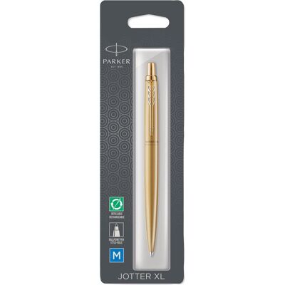 Parker Stylo, Stylo à bille Jotter XL Monochr. Prem. Glbgld bl. M (1x) Parker Stylo, Stylo à bille Jotter XL Monochr. Prem. Glbgld bl. M (1x)