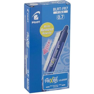 Pilot, Stylo, Pilotinis tušinukas. FriXion Clicker mėlyna (12 vnt) PILOTAS (12x) Pilot, Stylo, Pilotinis tušinukas. FriXion Clicker mėlyna (12 vnt) PILOTAS (12x)