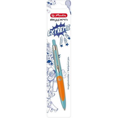 Herlitz, Stylo, Stylo bille my.pen turquoise/orange (1x) Herlitz, Stylo, Stylo bille my.pen turquoise/orange (1x)