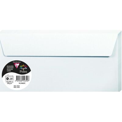 Clairefontaine, Enveloppes, d'Enveloppes (DL, 20x) Clairefontaine, Enveloppes, d'Enveloppes (DL, 20x)