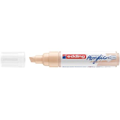 Edding, Marqueur, Marqueur acrylique 5000 Large, couleur de la peau (1x) Edding, Marqueur, Marqueur acrylique 5000 Large, couleur de la peau (1x)