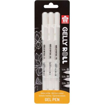 Sakura, Stylo, Gelly Roll Set (3x) Sakura, Stylo, Gelly Roll Set (3x)