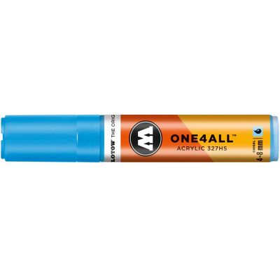 Molotow, Marqueur, Stylo feutre One4all 327HS shock blue middle (1x) Molotow, Marqueur, Stylo feutre One4all 327HS shock blue middle (1x)