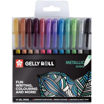 Sakura, Stylo, Gelly Roll POXPGBMET12 (12x) Sakura, Stylo, Gelly Roll POXPGBMET12 (12x)