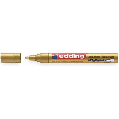 Edding, Marqueur, Marqueur à vernis brillant 750 (1x) Edding, Marqueur, Marqueur à vernis brillant 750 (1x)
