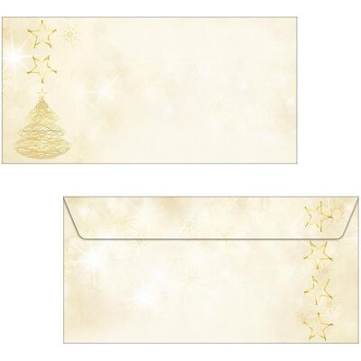 Sigel, Enveloppes, Enveloppe de Noël Graceful Christmas (DL, 50x) Sigel, Enveloppes, Enveloppe de Noël Graceful Christmas (DL, 50x)