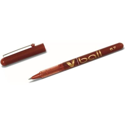 Pilot, Stylo, Roller V Ball VB7, rouge (1x) Pilot, Stylo, Roller V Ball VB7, rouge (1x)