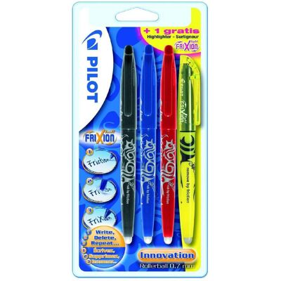 Pilot, Stylo, FriXion Ball + Light gratuit (4x) Pilot, Stylo, FriXion Ball + Light gratuit (4x)