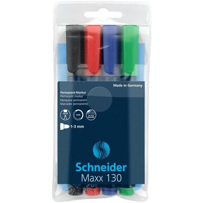 Schneider, Marqueur, Marqueur Maxx 130 (4x) Schneider, Marqueur, Marqueur Maxx 130 (4x)