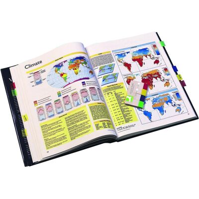 Q-Connect, Notes adhésives, Index repositionnables 4x40 feuilles 25x45 mm transparent multicolore (25 x 45 mm) Q-Connect, Notes adhésives, Index repositionnables 4x40 feuilles 25x45 mm transparent multicolore (25 x 45 mm)