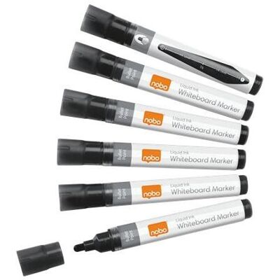 Nobo, Marqueur, N-Marker Viscom 3mm 1915377 noir 10 pièces (10x) Nobo, Marqueur, N-Marker Viscom 3mm 1915377 noir 10 pièces (10x)