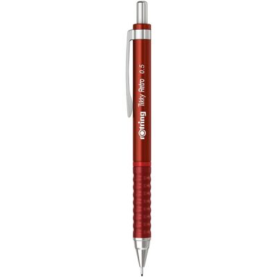 Rotring, Crayon à papier + critérium, Crayon à mine fine Tikky RETRO (0.50 mm, 2B, 1x) Rotring, Crayon à papier + critérium, Crayon à mine fine Tikky RETRO (0.50 mm, 2B, 1x)