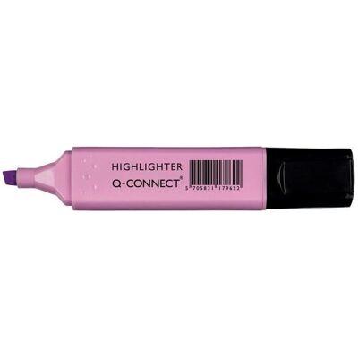 Q-Connect, Marqueur, Surligneur violet pastel (1x) Q-Connect, Marqueur, Surligneur violet pastel (1x)