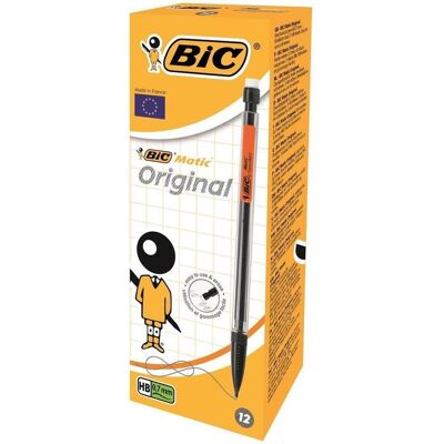Bic, Crayon à papier + critérium, Porte-mines (0.70 mm, 3H, 12x) Bic, Crayon à papier + critérium, Porte-mines (0.70 mm, 3H, 12x)