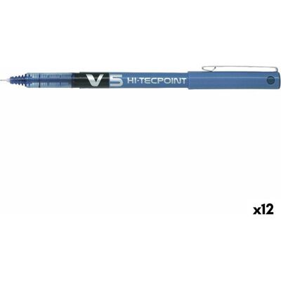 Pilot, Stylo, Hi-Tecpoint V5 Bleu (12x) Pilot, Stylo, Hi-Tecpoint V5 Bleu (12x)
