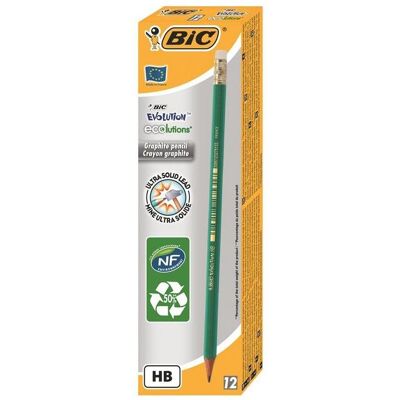 Bic, Crayon à papier + critérium, Bleistift Evolution HB mint (2.30 mm, HB, 1x) Bic, Crayon à papier + critérium, Bleistift Evolution HB mint (2.30 mm, HB, 1x)