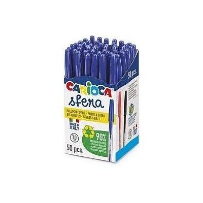Carioca, Stylo, Paquet de 50 stylos à bille Eco 1mm (50x) Carioca, Stylo, Paquet de 50 stylos à bille Eco 1mm (50x)