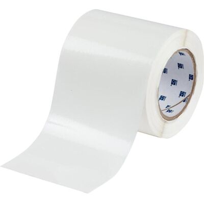 Brady, Rouleau d’étiquettes, LAM-4000-910, acrylique laminé, transparent, brillant, 114.00 mm x 36.00 m, permanent (114 mm) Brady, Rouleau d’étiquettes, LAM-4000-910, acrylique laminé, transparent, brillant, 114.00 mm x 36.00 m, permanent (114 mm)