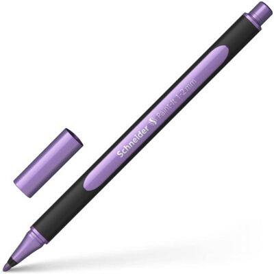Schneider, Écriture + dessin, Fineliner Metallicliner Paint-it Frosted Violet (1x) Schneider, Écriture + dessin, Fineliner Metallicliner Paint-it Frosted Violet (1x)