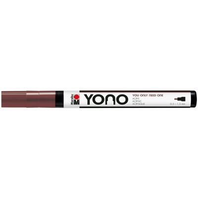 Marabu, Marqueur, Marqueur acrylique YONO 0.5 - 1.5 mm brun (1x) Marabu, Marqueur, Marqueur acrylique YONO 0.5 - 1.5 mm brun (1x)