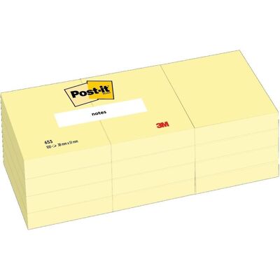 Post-it, Notes adhésives, Haftnotzien (51 x 38 mm) Post-it, Notes adhésives, Haftnotzien (51 x 38 mm)
