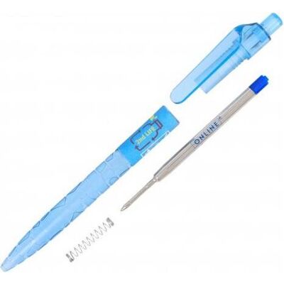 Online, Stylo, Stylo à bille 2nd Life 21007/6D bleu (6x) Online, Stylo, Stylo à bille 2nd Life 21007/6D bleu (6x)