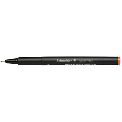 Schneider, Stylo, Fineliner 967 0.4 mm, orange, 1 pièce, set (1x) Schneider, Stylo, Fineliner 967 0.4 mm, orange, 1 pièce, set (1x)
