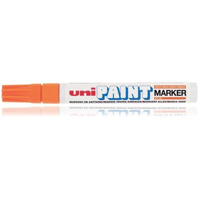 Uni-ball, Marqueur, Marqueur permanent PAINT (PX-20), orange (1x) Uni-ball, Marqueur, Marqueur permanent PAINT (PX-20), orange (1x)