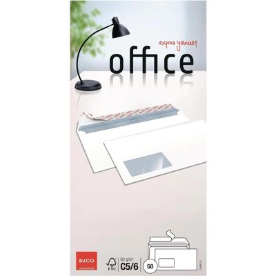 Elco, Enveloppes, Enveloppes Bureau en petit paquet (C5/6, 50x) Elco, Enveloppes, Enveloppes Bureau en petit paquet (C5/6, 50x)