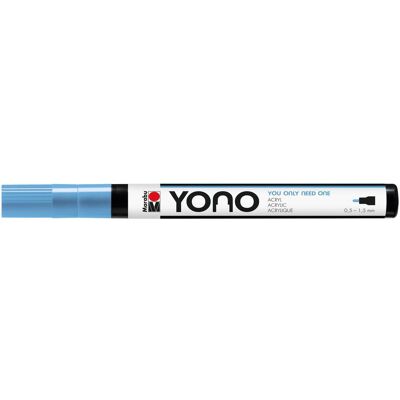 Marabu, Marqueur, Marqueur acrylique YONO 0.5 - 1.5 mm bleu pastel (1x) Marabu, Marqueur, Marqueur acrylique YONO 0.5 - 1.5 mm bleu pastel (1x)