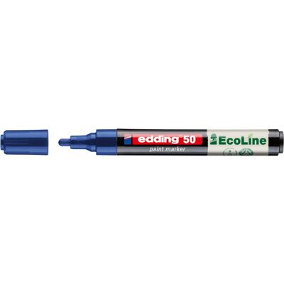 Edding, Marqueur, 50 EcoLine Lackmarker blau 2,0 - 3,0 mm, 1 St. (1x) Edding, Marqueur, 50 EcoLine Lackmarker blau 2,0 - 3,0 mm, 1 St. (1x)